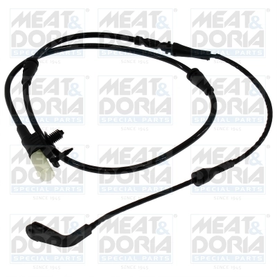 Warning Contact, brake pad wear